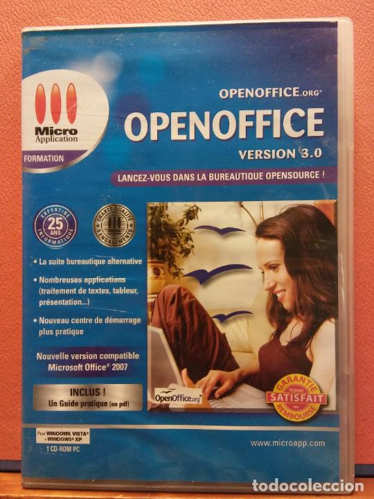 Coleccionismo: OPENOFFICE. VERSION 3.0. MICRO APPLICATION. LANCEZ VOUS DANS LA BUREAUTIQUE OPENSOURCE - Foto 1