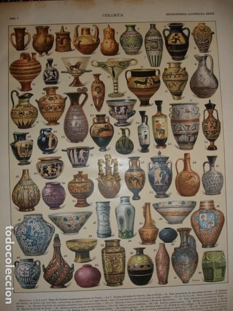 Collectionnisme: CERAMICA 4HOJAS .20X28. C.1900
