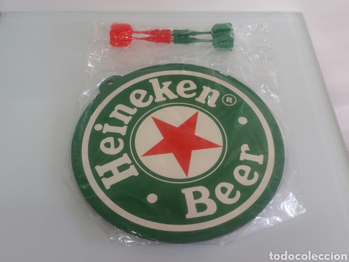 Coleccionismo: Diana imantada Heineken - Foto 1