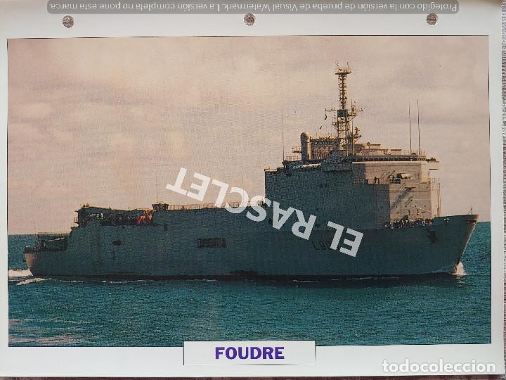 Collectionnisme: FICHA COLECIONABLE NAVIO UTILITARIO FOUDRE FRANCES 1988