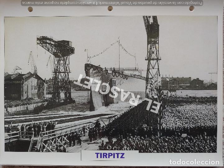 Coleccionismo: FICHA COLECIONABLE NAVIO DE BATALLA -TIRPITZ - ALEMANIA 1939