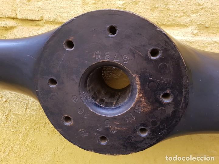 Coleccionismo: H&eacute;lice de madera Renault, 1929. - Foto 6