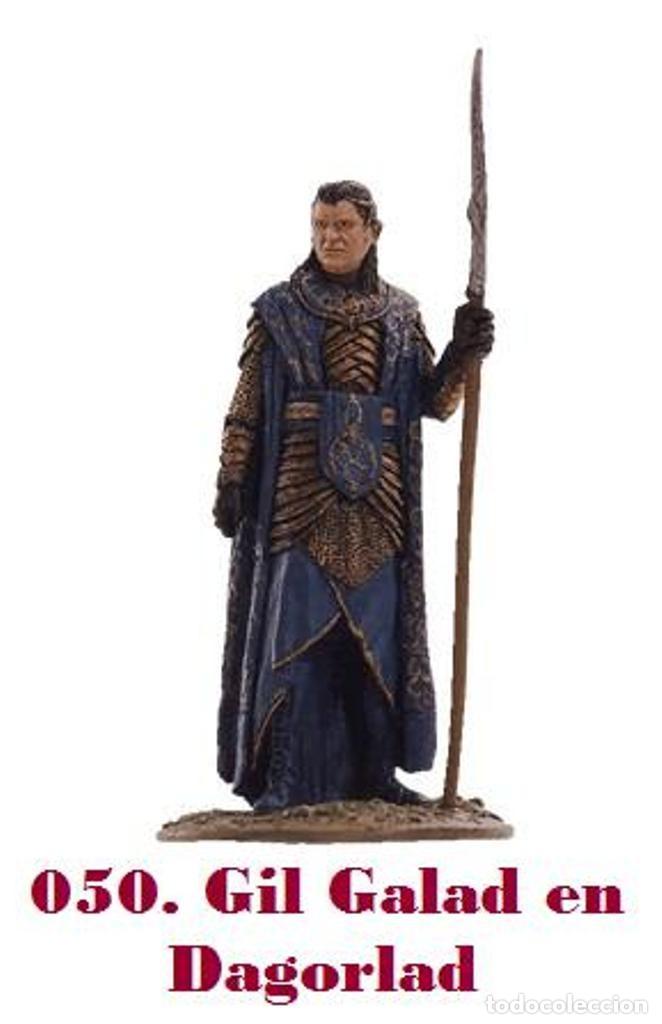 Coleccionismo: El Se&ntilde;or de los anillos. Figura de Plomo N&ordm; 50 Gil Galad. Con caja.