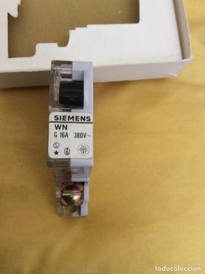 Coleccionismo: SIEMENS, MAGNETOTERMICO TRANSPARENTE. - Foto 3