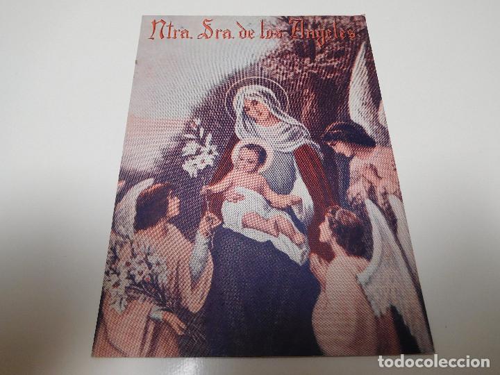 Collecting paper: Ntra. Sra. de los Angeles tarjeta Donativo Cruz Roja Espa&ntilde;ola