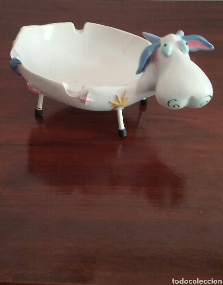 Coleccionismo: CENICERO CON FORMA Y CABEZA DE VACA. - Foto 5