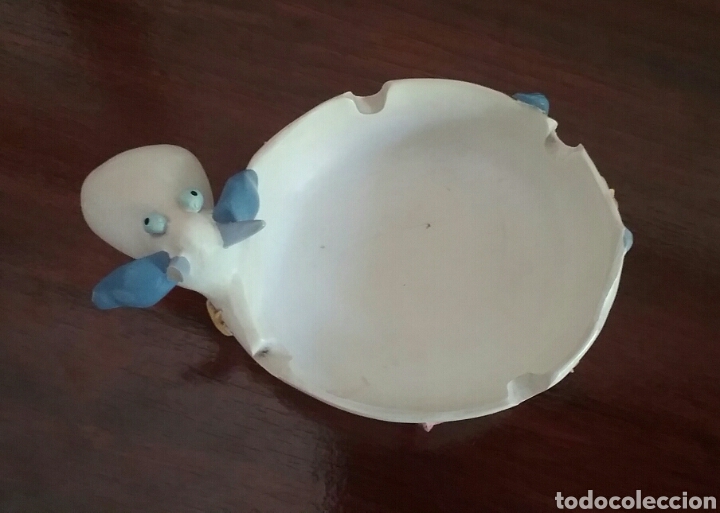 Coleccionismo: CENICERO CON FORMA Y CABEZA DE VACA. - Foto 6