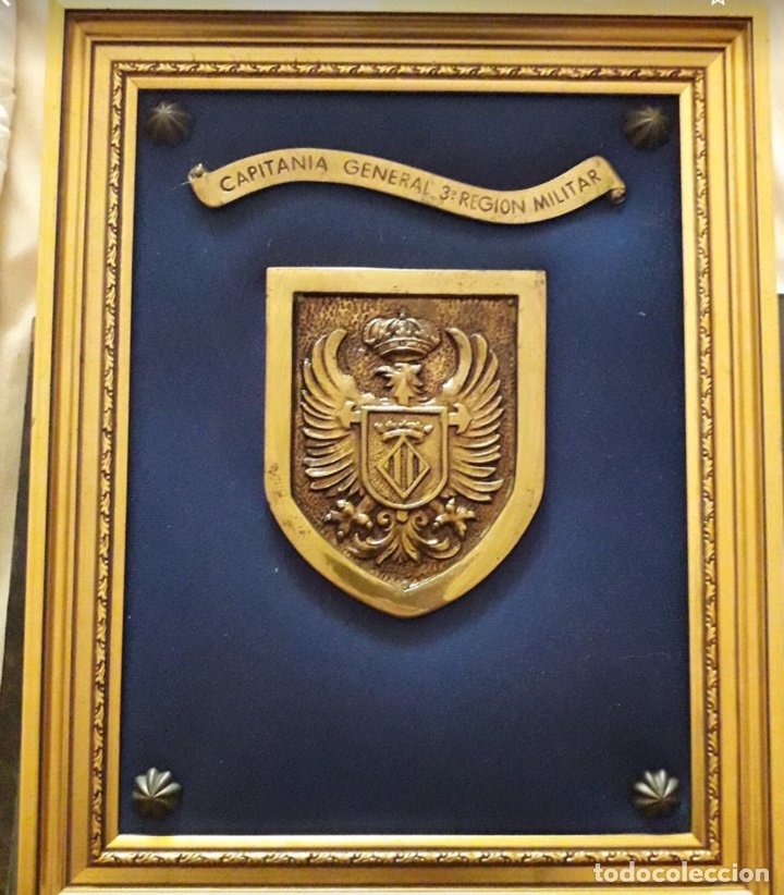 Coleccionismo: Cuadro &Aacute;guila de San Juan en bronce - Foto 1