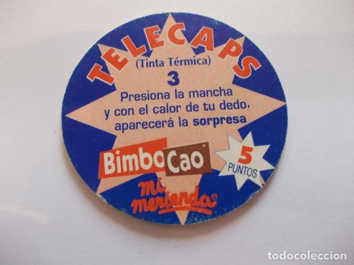 Coleccionismo: Tazo TELECAPS n&deg;3 Bimbocao - Foto 3
