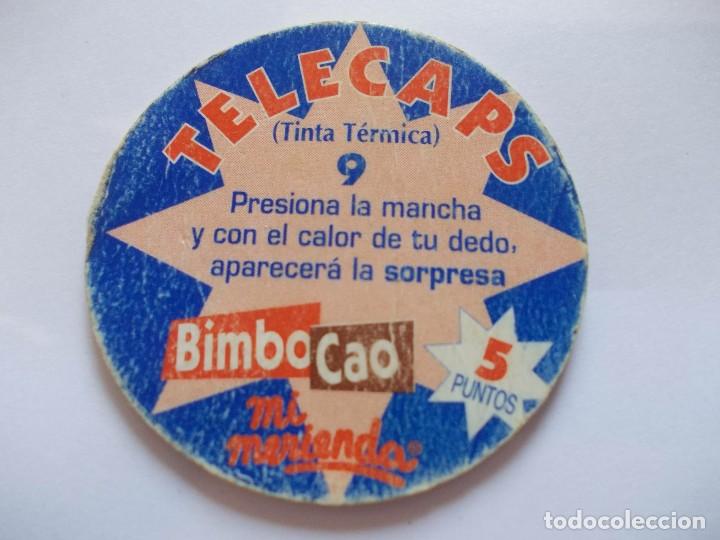 Coleccionismo: Tazo TELECAPS n&deg;9 Bimbocao - Foto 3