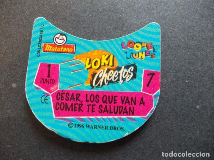 Coleccionismo: Loki Cheetos LOONY TONES n&deg;7 Matutano - Foto 2