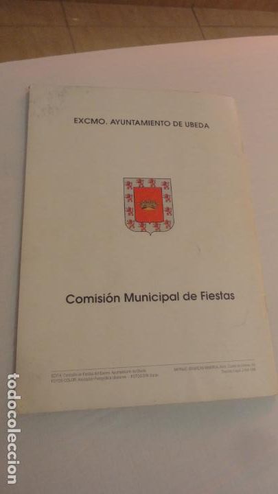 Coleccionismo: ANTIGUO PROGRAMA.FERIA SAN MIGUEL UBEDA 1996 - Foto 11