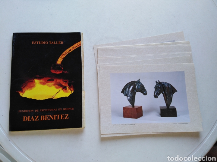 Coleccionismo: Estudio taller fundici&oacute;n de esculturas en bronce ( D&iacute;az Ben&iacute;tez )
