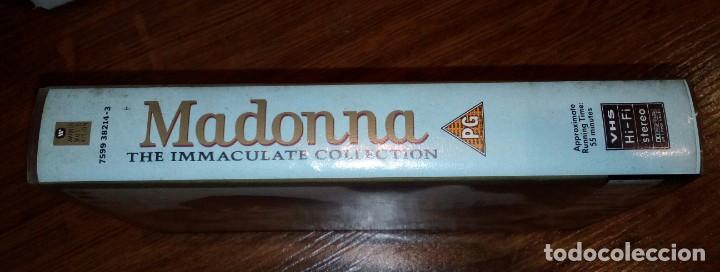 Coleccionismo: MADONNA - THE INMACULATE COLLECTION - CINTA VHS - Foto 2