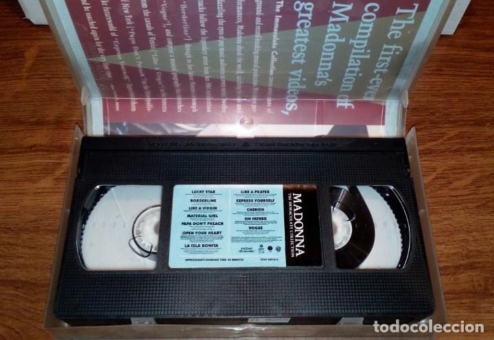 Coleccionismo: MADONNA - THE INMACULATE COLLECTION - CINTA VHS - Foto 3