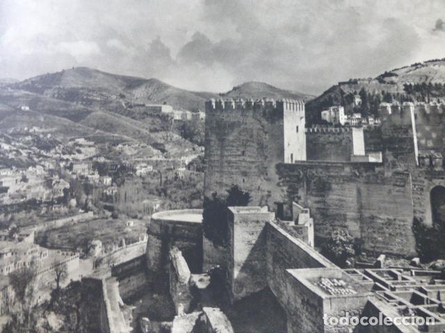 Collezionismo: GRANADA LA ALCAZABA ANTIGUA LAMINA HUECOGRABADO