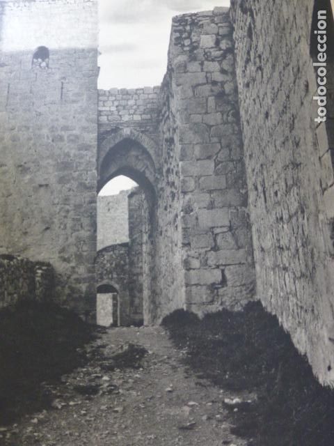 Collectionnisme: JAEN CASTILLO DE SANTA CATALINA ANTIGUA LAMINA HUECOGRABADO