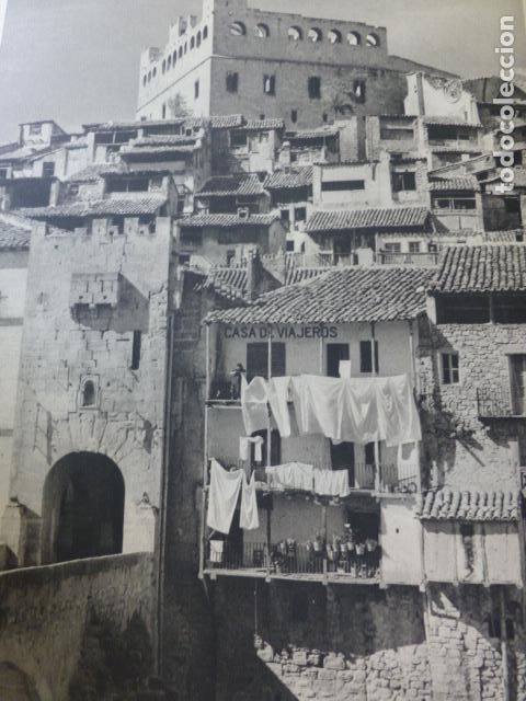 Colecionismo: VALDERROBRES TERUEL CASTILLO ANTIGUA LAMINA HUECOGRABADO