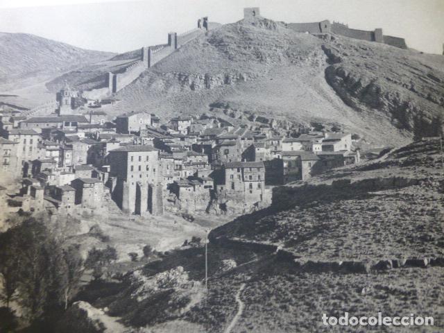 Collectionnisme: ALBARRACIN TERUEL CASTILLO ANTIGUA LAMINA HUECOGRABADO