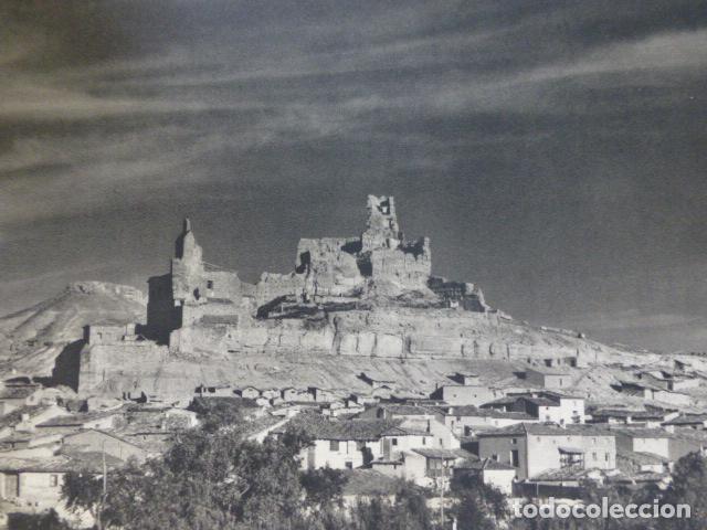 Colecionismo: MONREAL DE ARIZA ZARAGOZA CASTILLO ANTIGUA LAMINA HUECOGRABADO