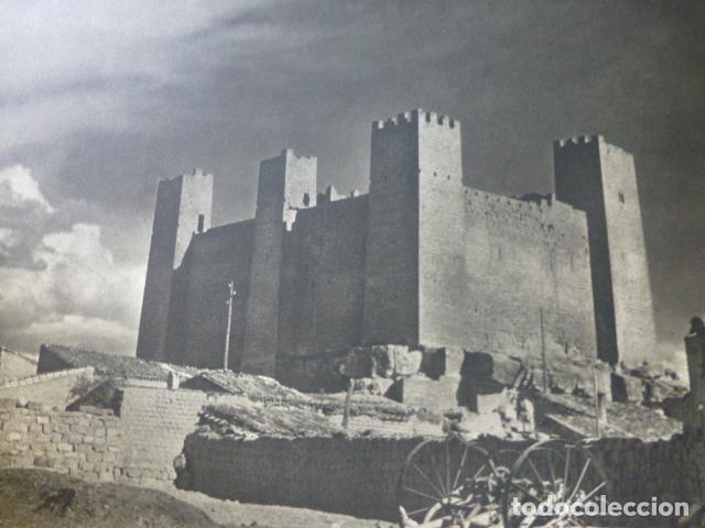 Colecionismo: SADABA ZARAGOZA CASTILLO ANTIGUA LAMINA HUECOGRABADO