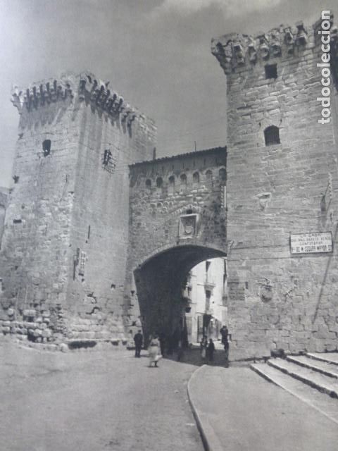 Collezionismo: DAROCA ZARAGOZA CASTILLO ANTIGUA LAMINA HUECOGRABADO