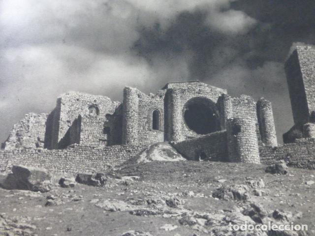 Colecionismo: CALATRAVA LA NUEVA CIUDAD REAL CASTILLO ANTIGUA LAMINA HUECOGRABADO