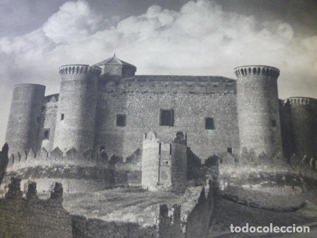 Colecionismo: BELMONTE CUENCA CASTILLO ANTIGUA LAMINA HUECOGRABADO