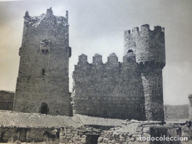 Colecionismo: GUIJOSA GUADALAJARA CASTILLO ANTIGUA LAMINA HUECOGRABADO