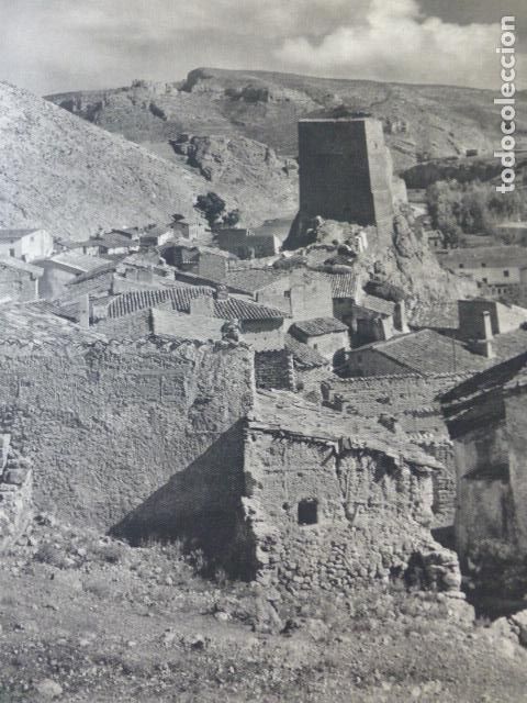 Collezionismo: VILEL DE MESA GUADALAJARA CASTILLO ANTIGUA LAMINA HUECOGRABADO