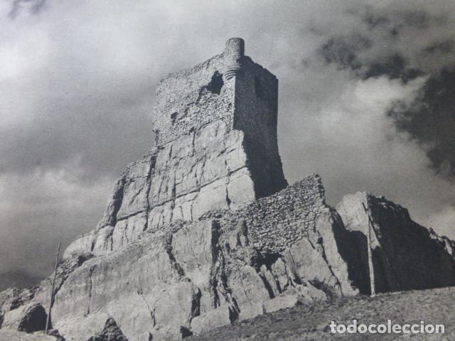 Collezionismo: ATIENZA GUADALAJARA CASTILLO ANTIGUA LAMINA HUECOGRABADO