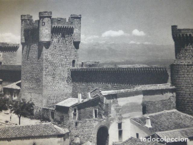 Collecting paper: OROPESA TOLEDO CASTILLO ANTIGUA LAMINA HUECOGRABADO