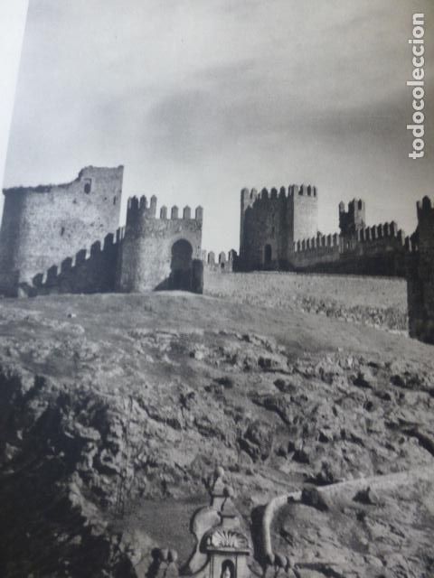 Coleccionismo: TOLEDO CASTILLO DE SAN SERVANDO ANTIGUA LAMINA HUECOGRABADO