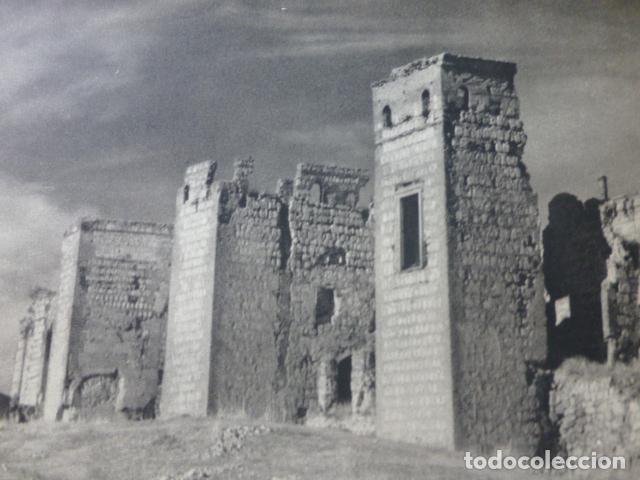 Collecting paper: ESCALONA TOLEDO CASTILLO ANTIGUA LAMINA HUECOGRABADO