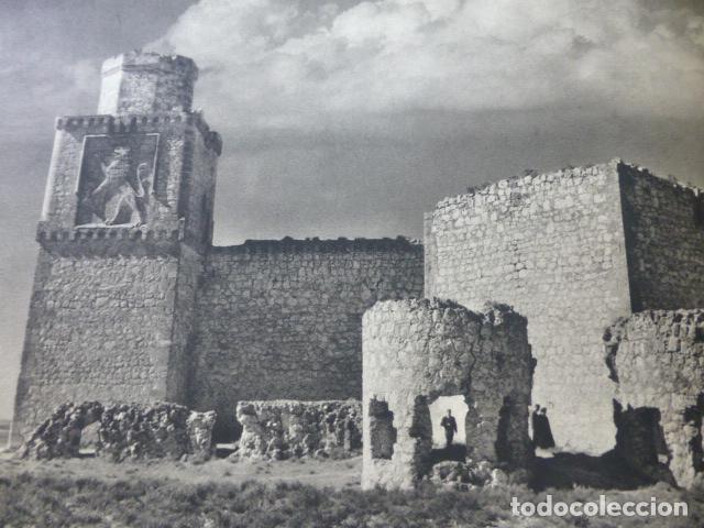 Collecting paper: BARCIENSE TOLEDO CASTILLO ANTIGUA LAMINA HUECOGRABADO