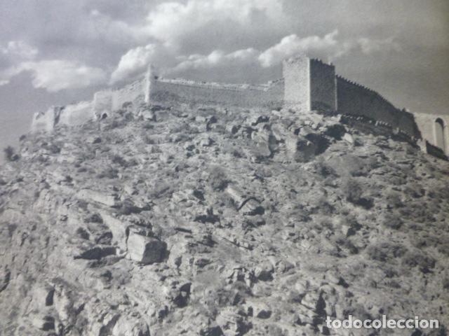 Coleccionismo: MONTALBAN TOLEDO CASTILLO ANTIGUA LAMINA HUECOGRABADO