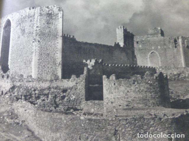 Collecting paper: MONTALBAN TOLEDO CASTILLO ANTIGUA LAMINA HUECOGRABADO