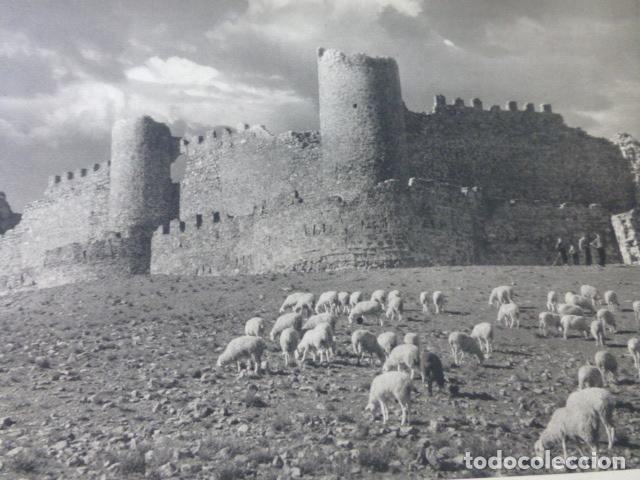 Collecting paper: ALMONACID TOLEDO CASTILLO ANTIGUA LAMINA HUECOGRABADO