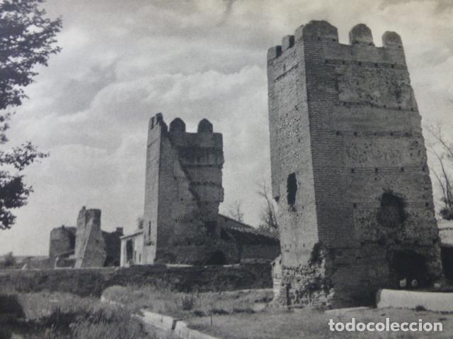 Collecting paper: MADRIGAL DE LAS ALTAS TORRES AVILA CASTILLO ANTIGUA LAMINA HUECOGRABADO