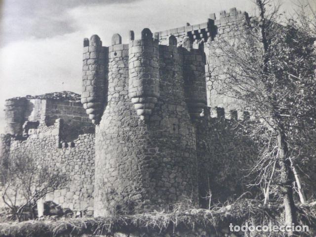 Collecting paper: VILLAVICIOSA AVILA CASTILLO ANTIGUA LAMINA HUECOGRABADO