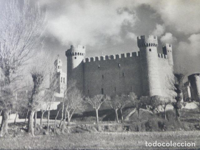 Coleccionismo: OLMILLOS BURGOS CASTILLO ANTIGUA LAMINA HUECOGRABADO