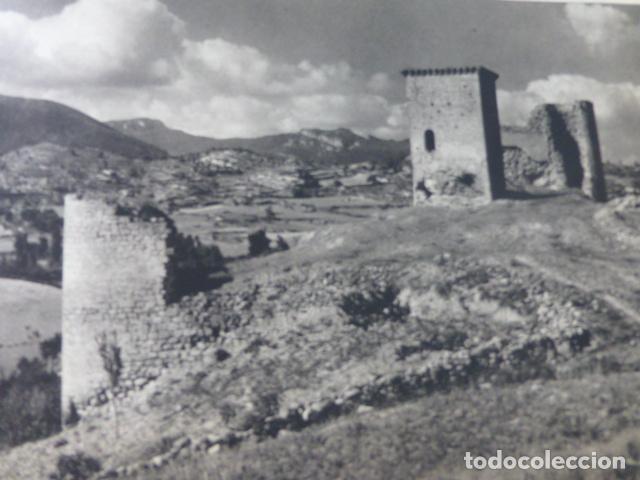 Collecting paper: SANTA GADEA DEL CID BURGOS CASTILLO ANTIGUA LAMINA HUECOGRABADO