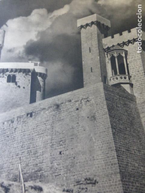 Collecting paper: OLITE NAVARRA CASTILLO ANTIGUA LAMINA HUECOGRABADO