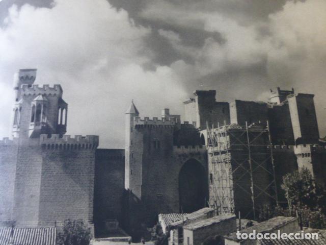 Collectionnisme: OLITE NAVARRA CASTILLO ANTIGUA LAMINA HUECOGRABADO
