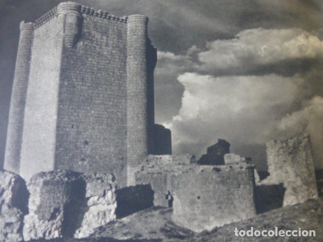 Coleccionismo: ISCAR VALLADOLID CASTILLO ANTIGUA LAMINA HUECOGRABADO