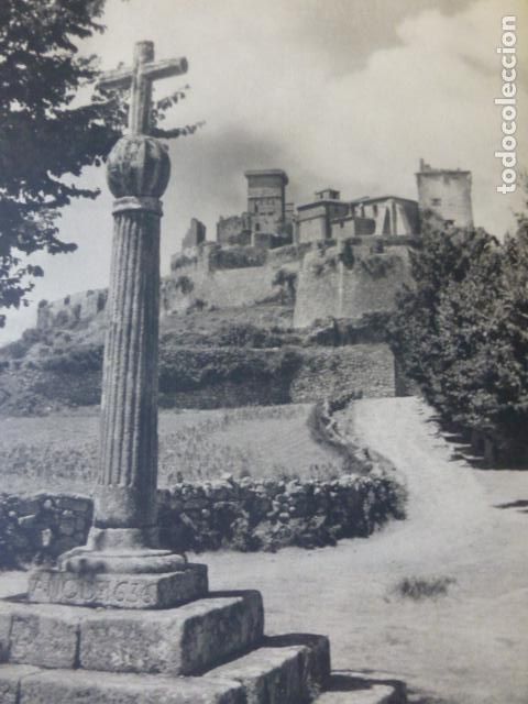 Collectionnisme: MONTERREY ORENSE CASTILLO ANTIGUA LAMINA HUECOGRABADO