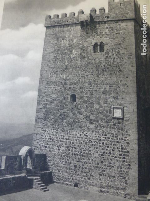 Collectionnisme: ALBURQUERQUE BADAJOZ CASTILLO ANTIGUA LAMINA HUECOGRABADO