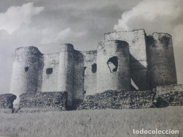 Collectionnisme: VILLALBA BADAJOZ CASTILLO ANTIGUA LAMINA HUECOGRABADO
