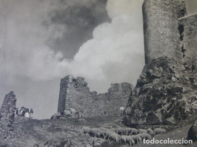 Collectionnisme: MONTANCHEZ CACERES CASTILLO ANTIGUA LAMINA HUECOGRABADO