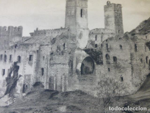 Collectionnisme: SAN PEDRO DE RODA GERONA CASTILLO ANTIGUA LAMINA HUECOGRABADO